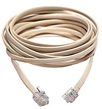 25 ft Phone Line Cord - Click Image to Close